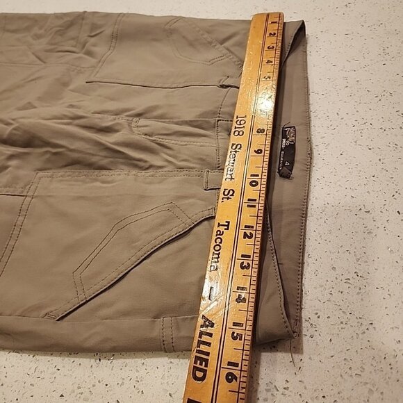 PrAna Pants Womens 4 Convertible Cargo Hiking Zip Off Stretch Outdoor Pockets - Picture 7 of 9
